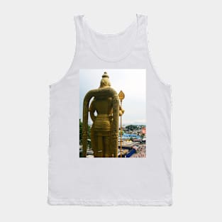 Backside of Lord Murugan to Kuala Lumpur Tank Top